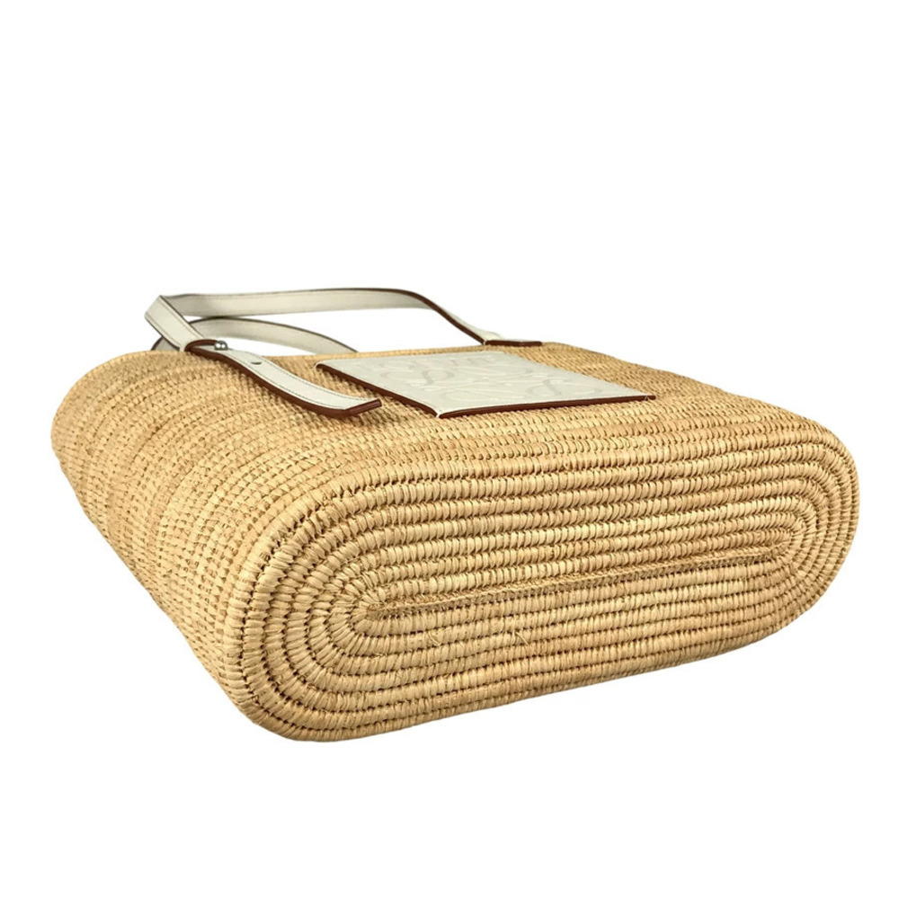Loewe Square Basket Raffia Handbag - Picture 3 of 7